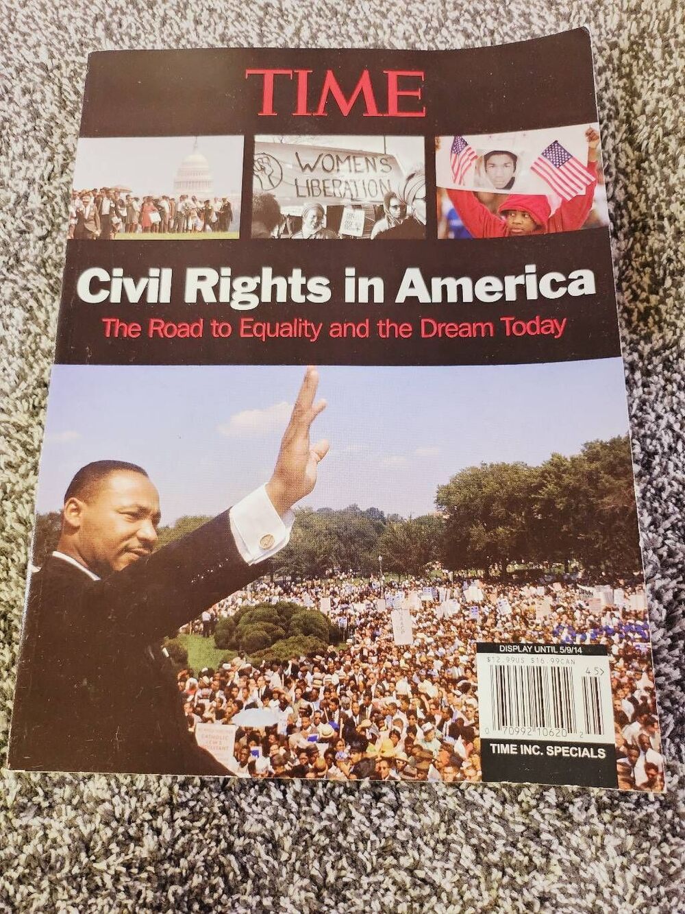 Time Magazine Civil Rights in America Martin Luther King 2014